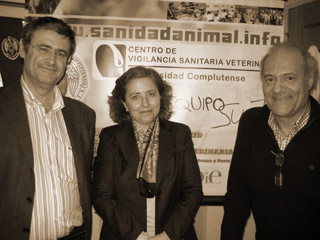 Lucas Domínguez, Isabel Mínguez-Tudela y José Manuel Sánchez-Vizcaíno
